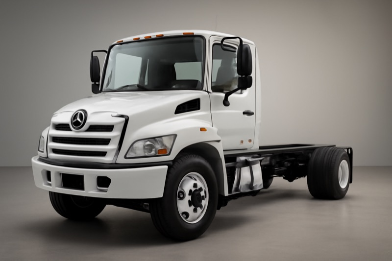 2009 Hino 338 windshield replacement in Camarillo, CA