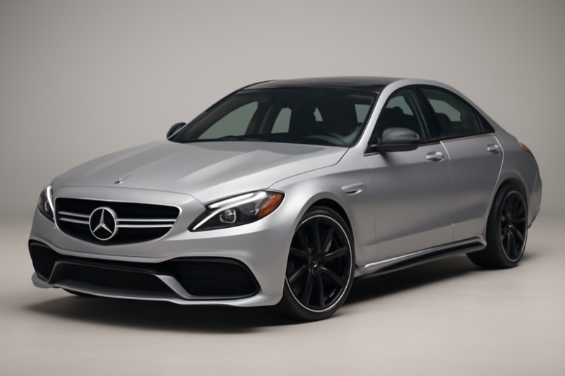 2018 Mercedes-Benz C63 AMG windshield replacement in Camarillo, CA